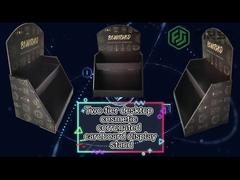 Προσαρμοσμένη εκτύπωση POP Counter Top Display Χαρτί χαρτόνι PDQ Counter Display