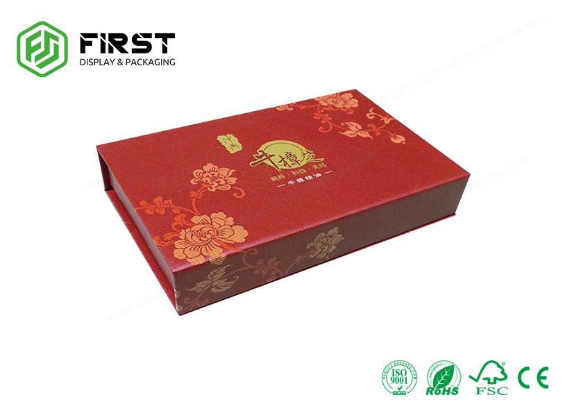 Custom Handmade Book Shaped Luxury Cardboard Gift Boxes Packaging With Logo Printing